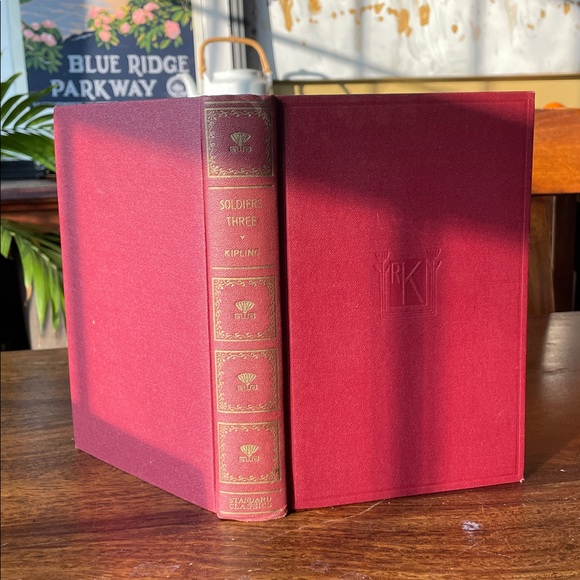 3 Rudyard Kipling Vintage Books (Maroon Brick Red) American Notes Barrack Notes - Picture 11 of 11